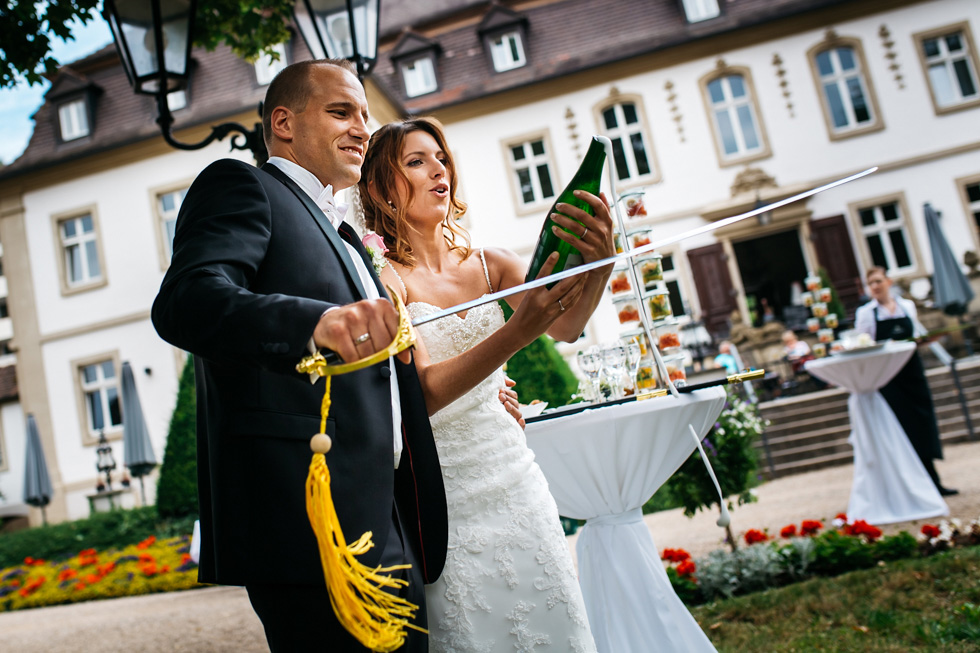Hochzeit freie Trauung Schlosshotel Bad Neustadt an der Saale