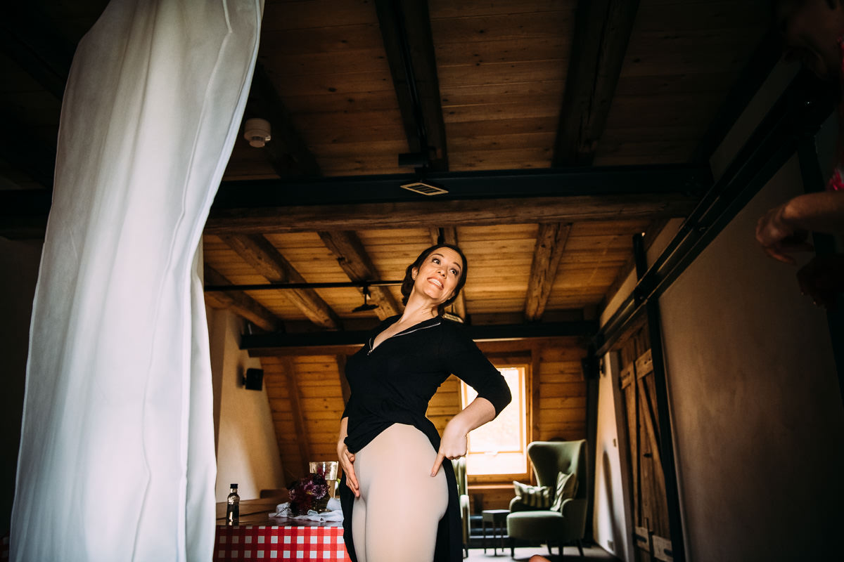 Hochzeitsreportage Grenzhof Heidelberg getting ready Braut