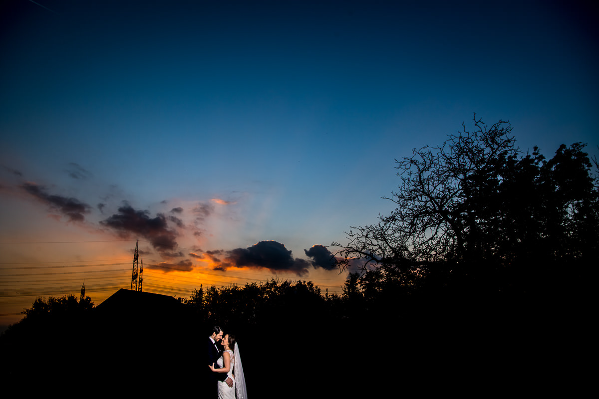 Hochzeit feiern im Grenzhof Heidelberg Brautpaarportraits
