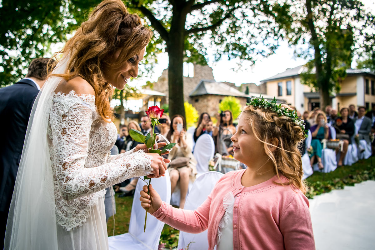 Hochzeit Burg Schwarzenstein freie Trauung Kinder