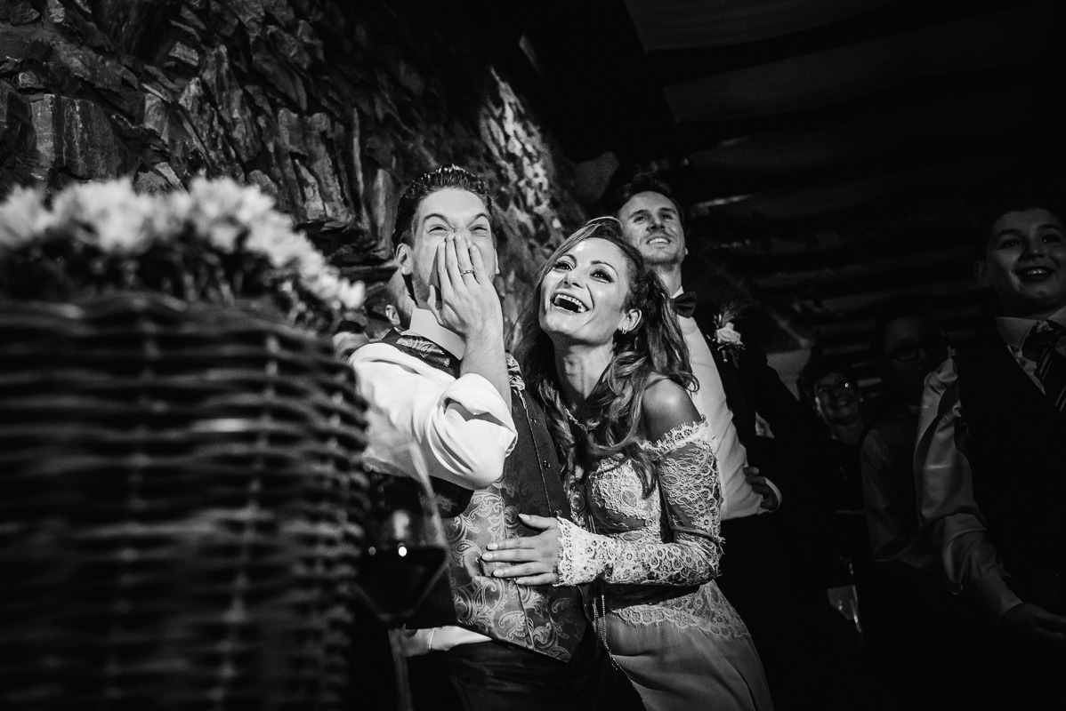 Hochzeitsreportage Burg Schwarzenstein Reden am Abend