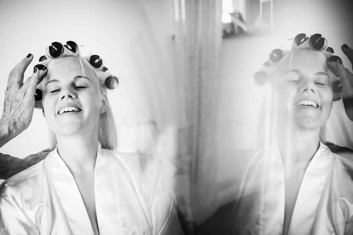 Hochzeit Landgut Halsberg Brautvorbereitung Landhaussuite 