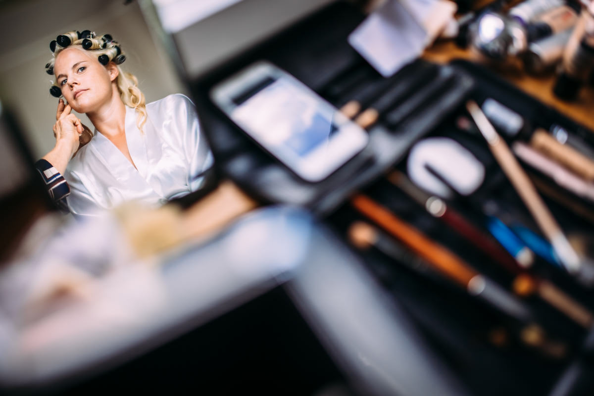 Hochzeit Rotes Schloss Brautvorbereitung Landhaussuite 