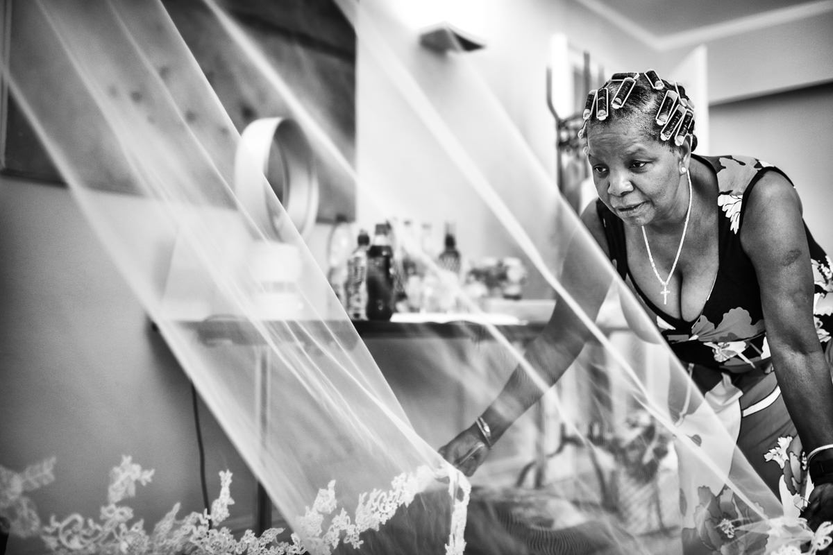 Hochzeit La Villa getting ready Braut