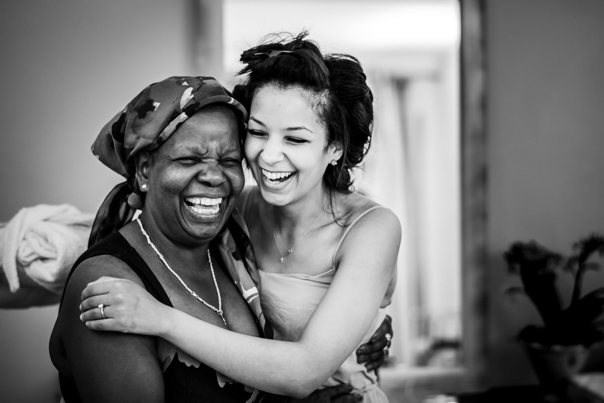 Hochzeit La Villa getting ready Braut Momente 