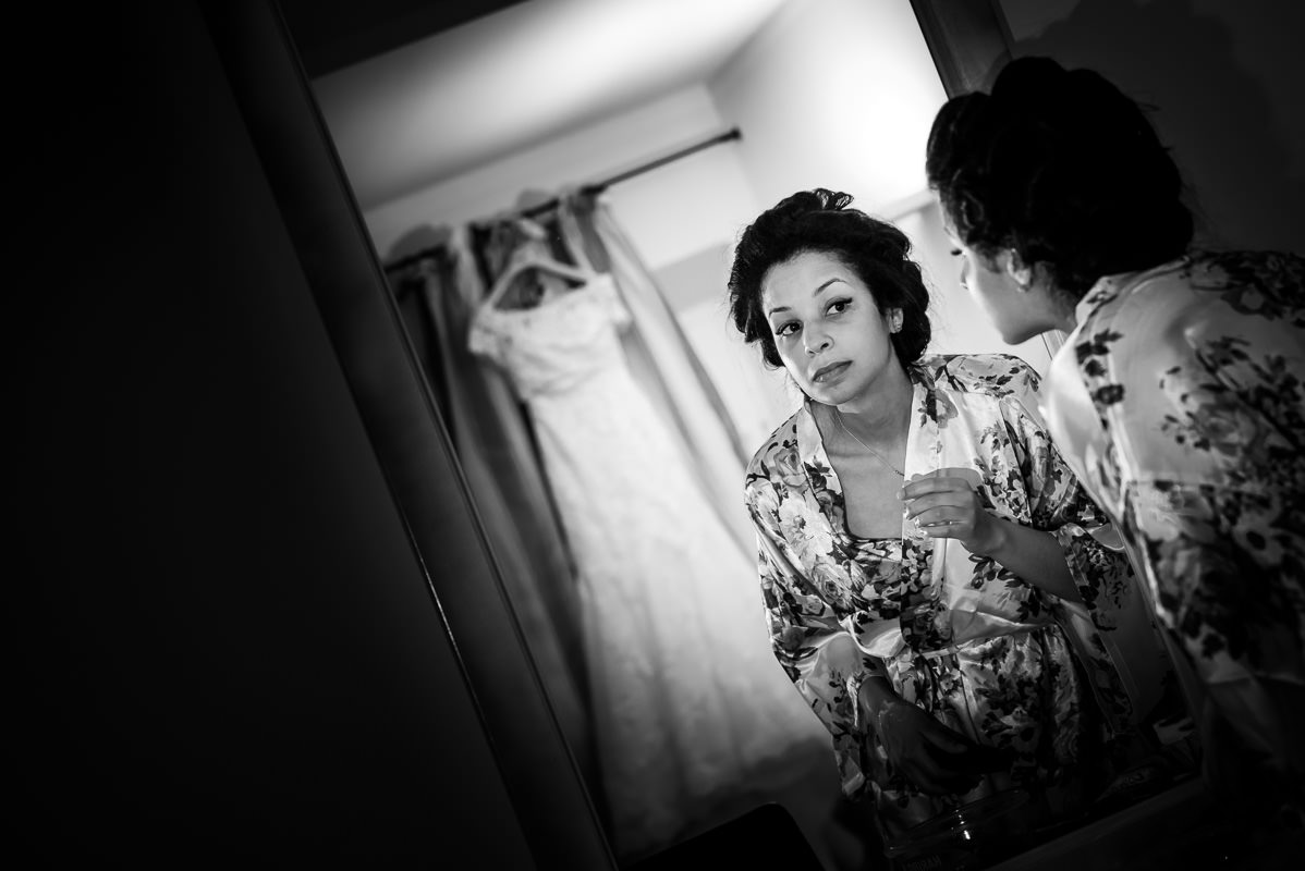 Hochzeit La Villa getting ready Braut