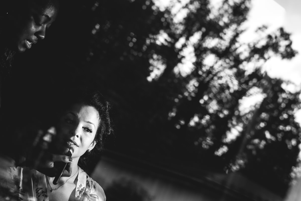 Hochzeitsfotograf La Villa getting ready Braut Momente 