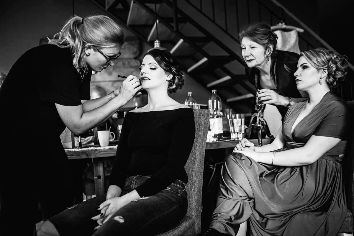 Brautvorbereitungen in Schwetzingen