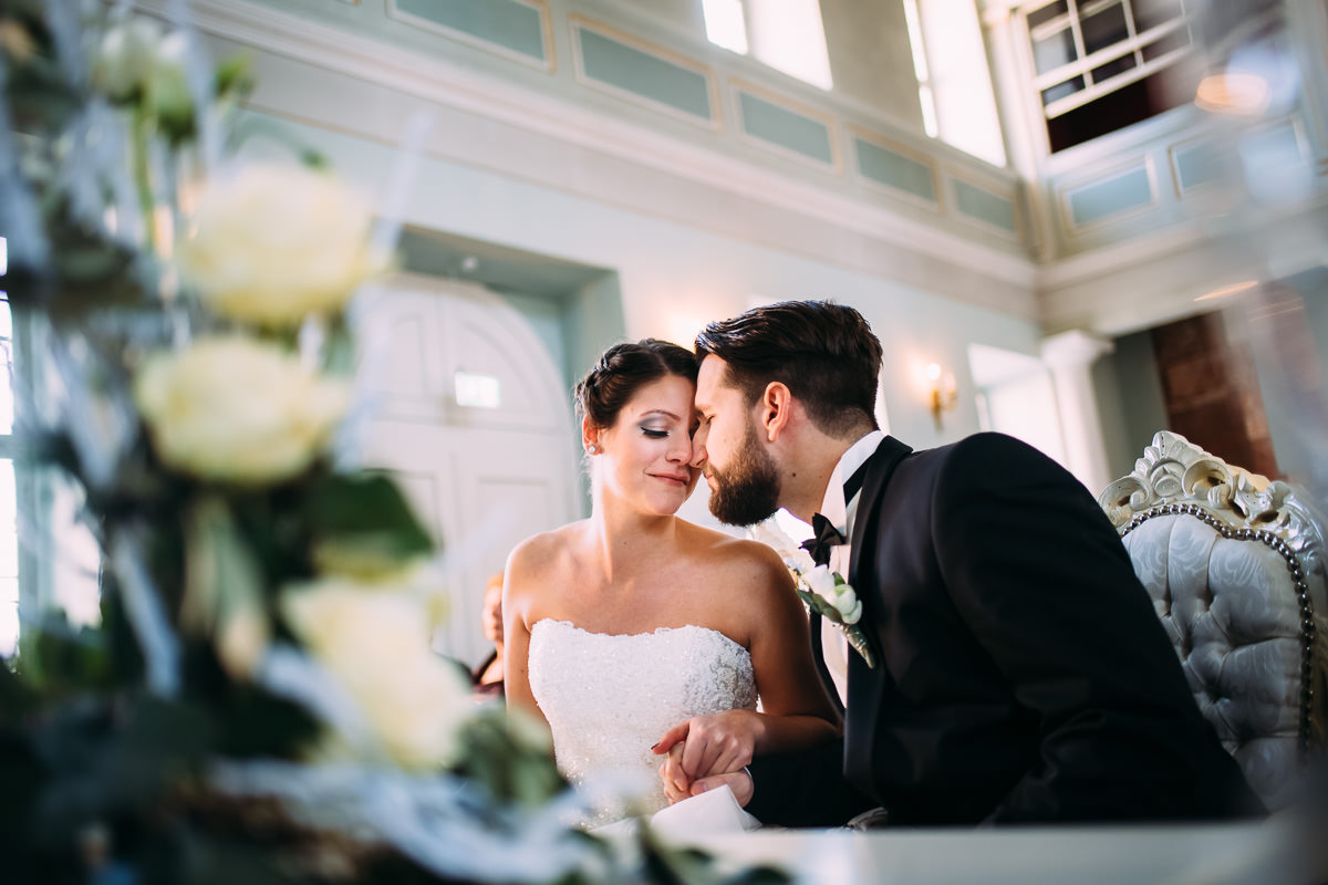 Trauung im Schloss Schwetzingen in der Kapelle