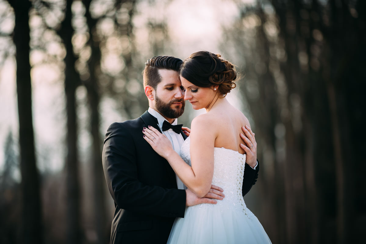 Winterhochzeit im Schlosspark Schwetzingen