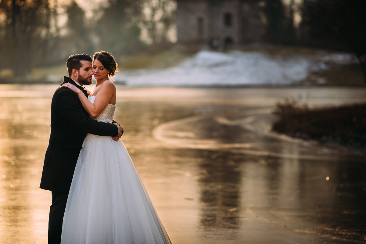 Hochzeit im Winter in Schwetzingen