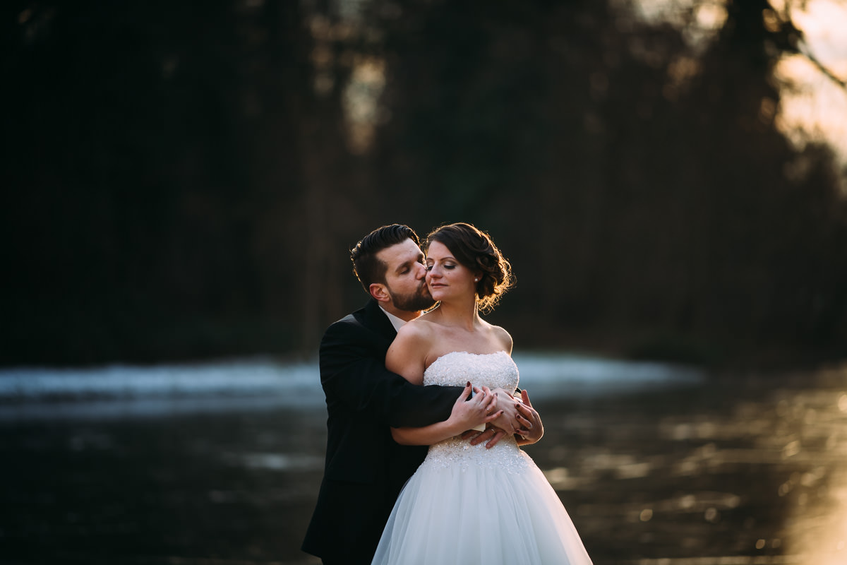 Hochzeit im Winter in Schwetzingen