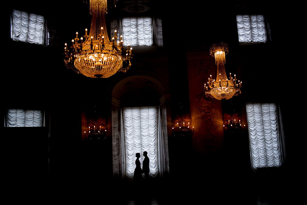 Hochzeitsportraits Schloss Mannheim