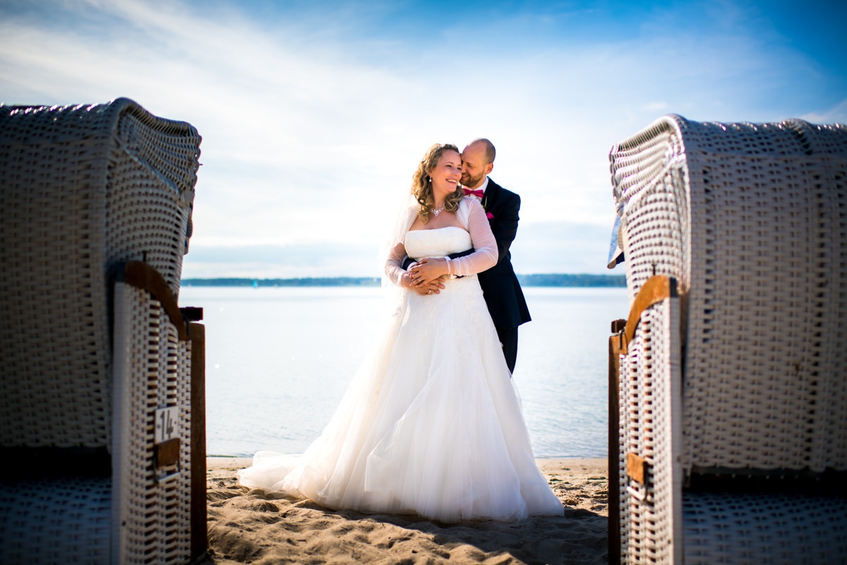 Hochzeitsfotograf Strand Glücksburg