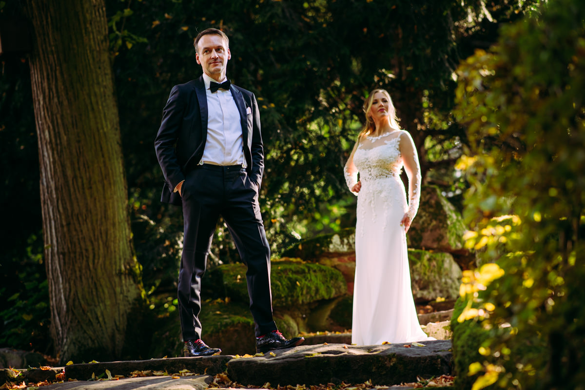 Hochzeitsportraits Schlossgarten Schwetzingen