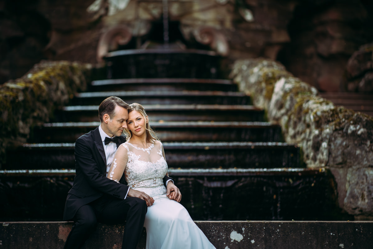 After Wedding Shooting Schlossgarten Schwetzingen