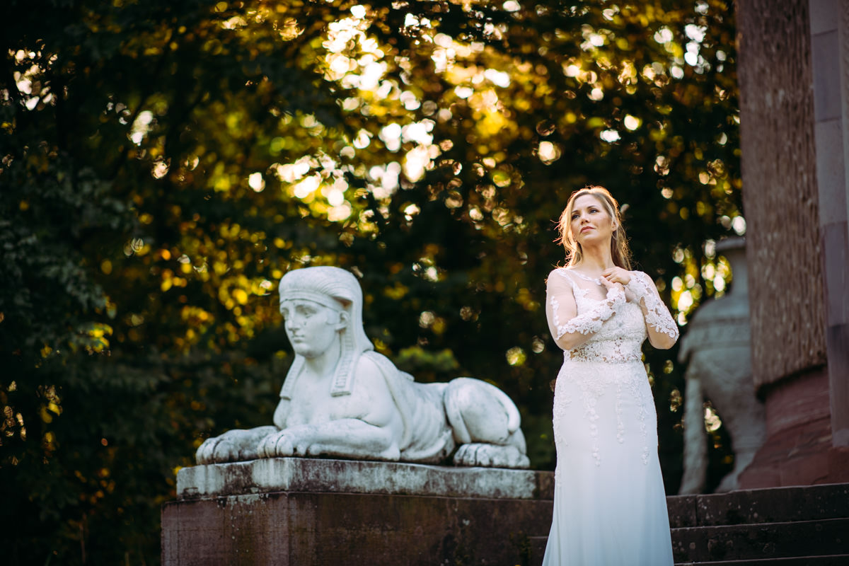 After Wedding Shooting Schlossgarten Schwetzingen
