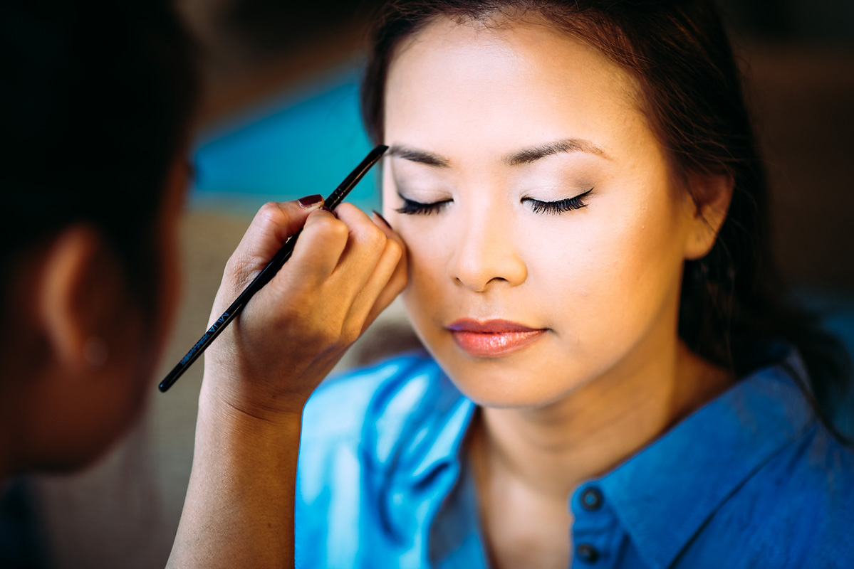 Brautvorbereitung Schloss Vollrads