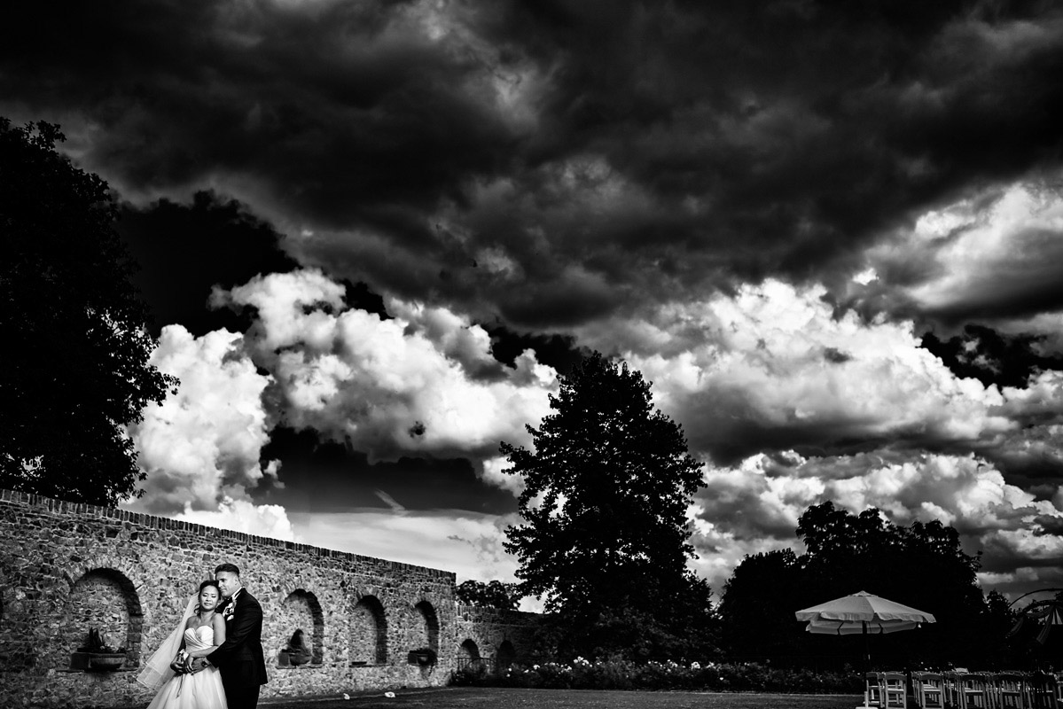 Hochzeitsfotograf Schloss Vollrads Portraits im Garten