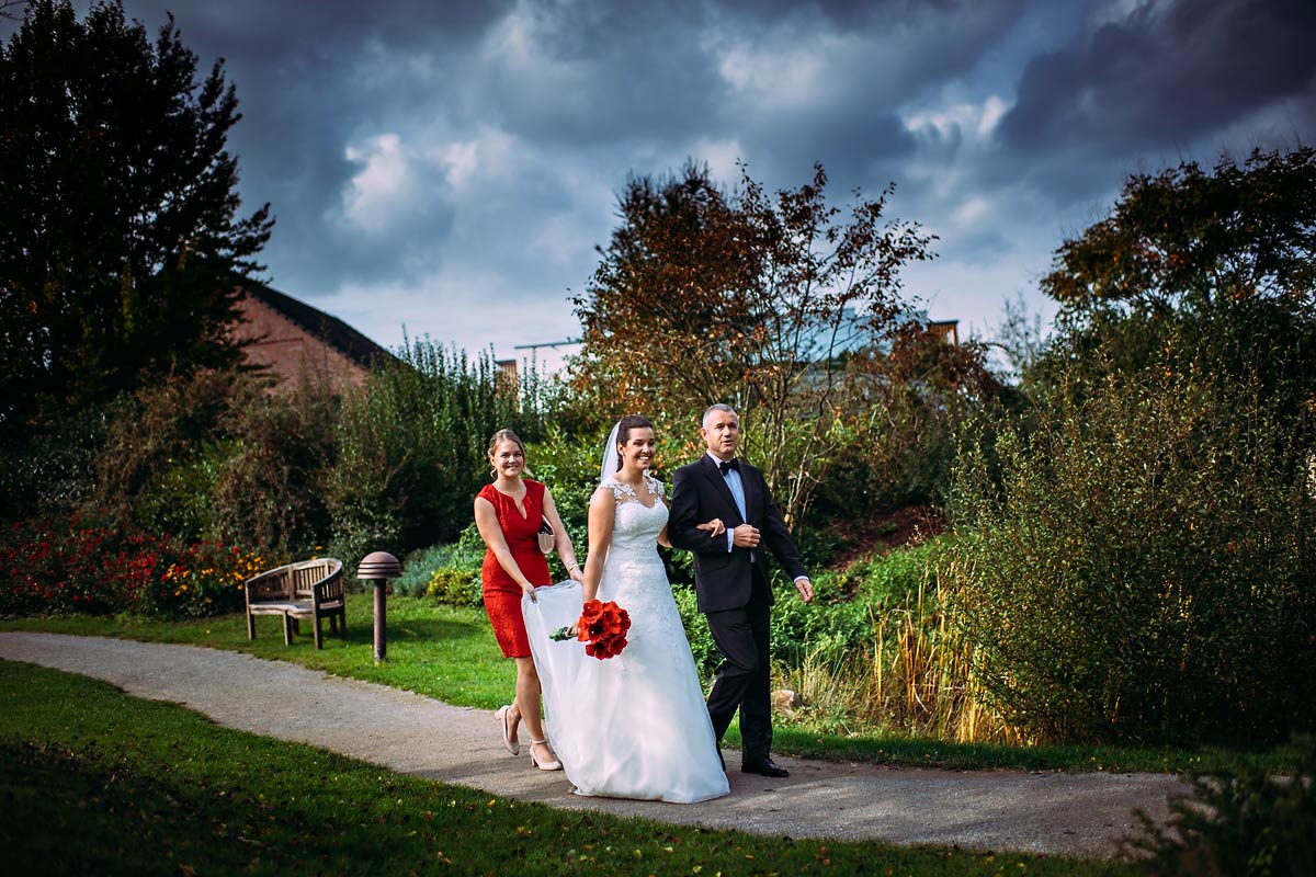 Hochzeit Landhotel Voshövel weg zum Confideum