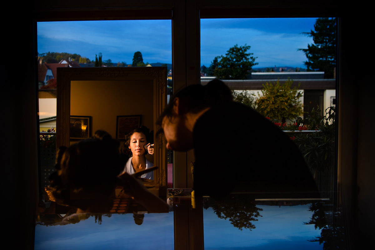 Brautvorbereitungen Wellness-Ferienhof am Rebgarten Bad Dürkheim