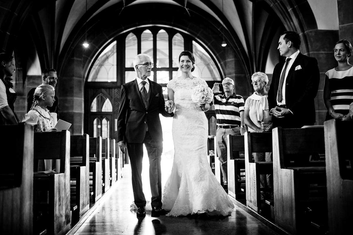 Hochzeit im Rheingauer Dom in Geisenheim