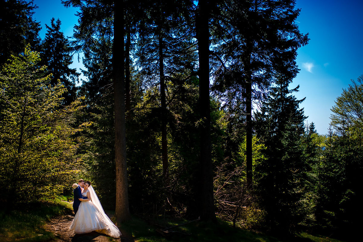 Hochzeit am Feldberg Brautpaarportraits