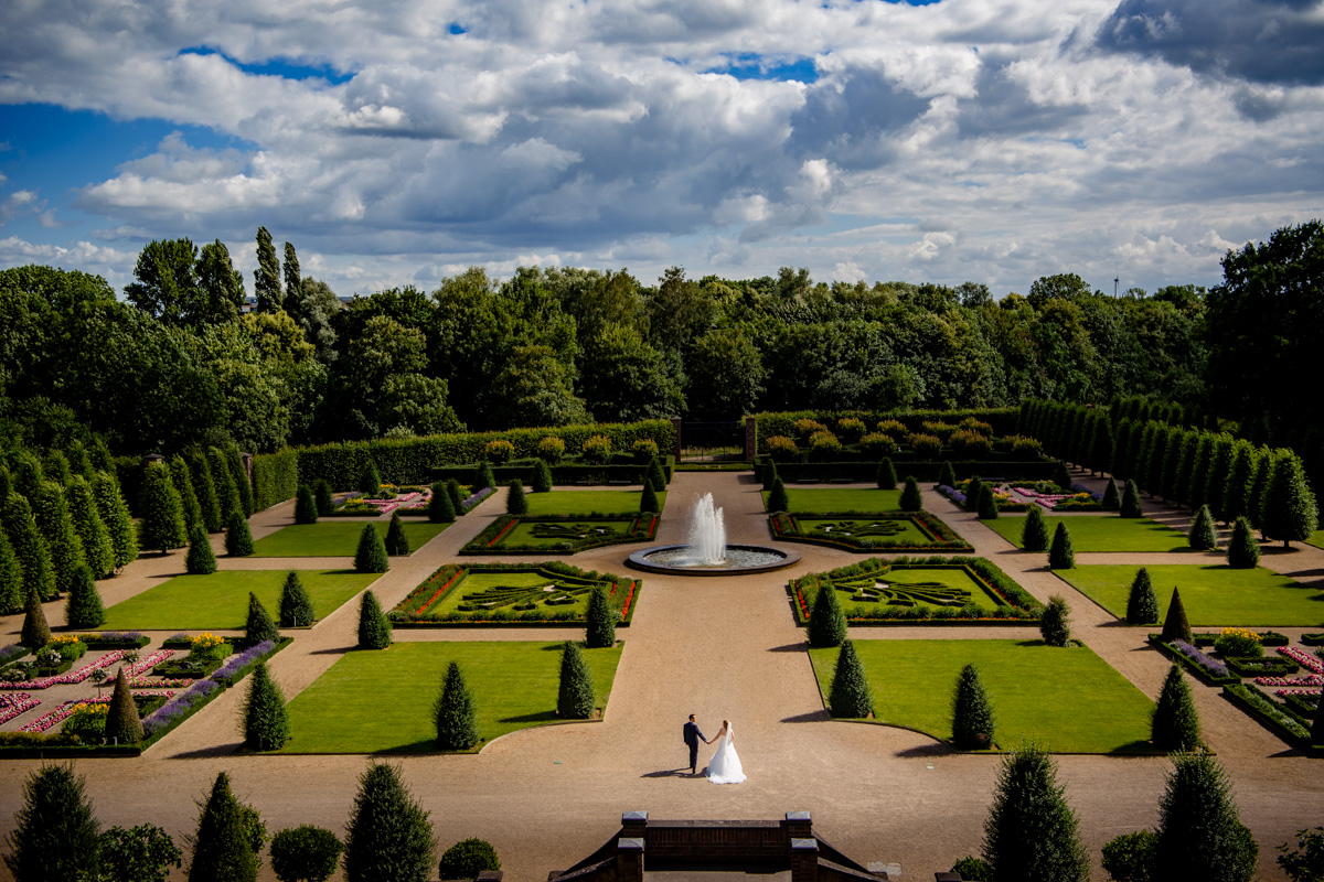 Hochzeitsportraits Kloster Kamp