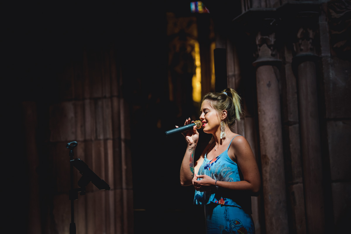 Sängerin Marienkirche Gelnhausen 