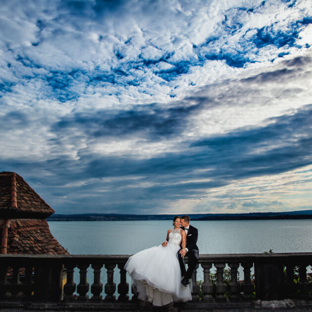 Hochzeitsfotograf neues Schloss Meersburg am Bodensee