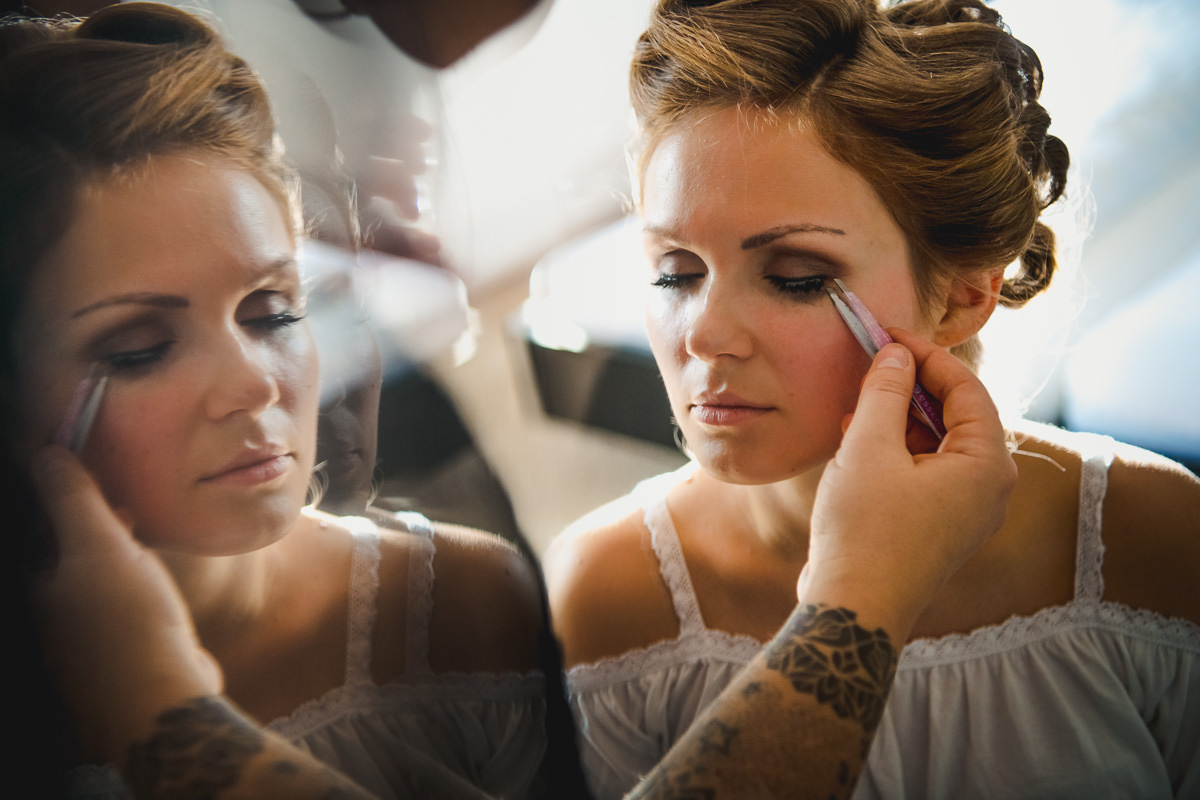 Brautvorbereitungen Buhlsche Mühle in Ettlingen 