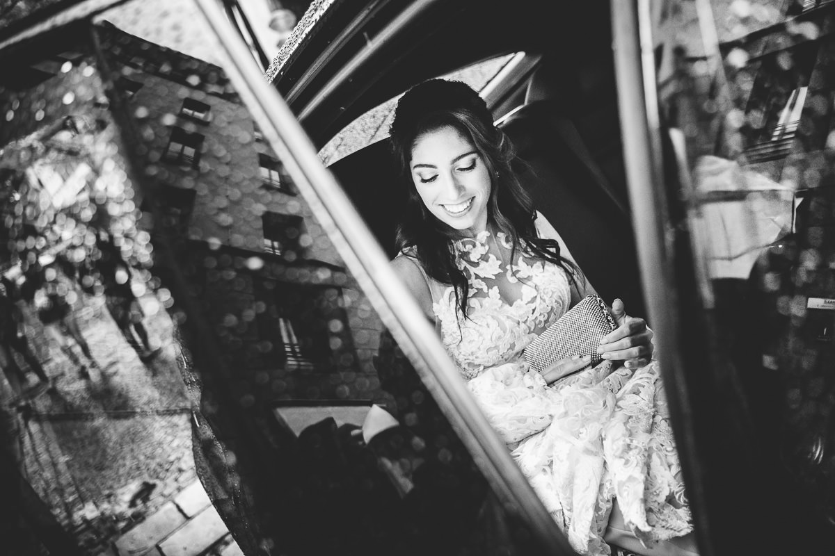 Hochzeit im Regen in München