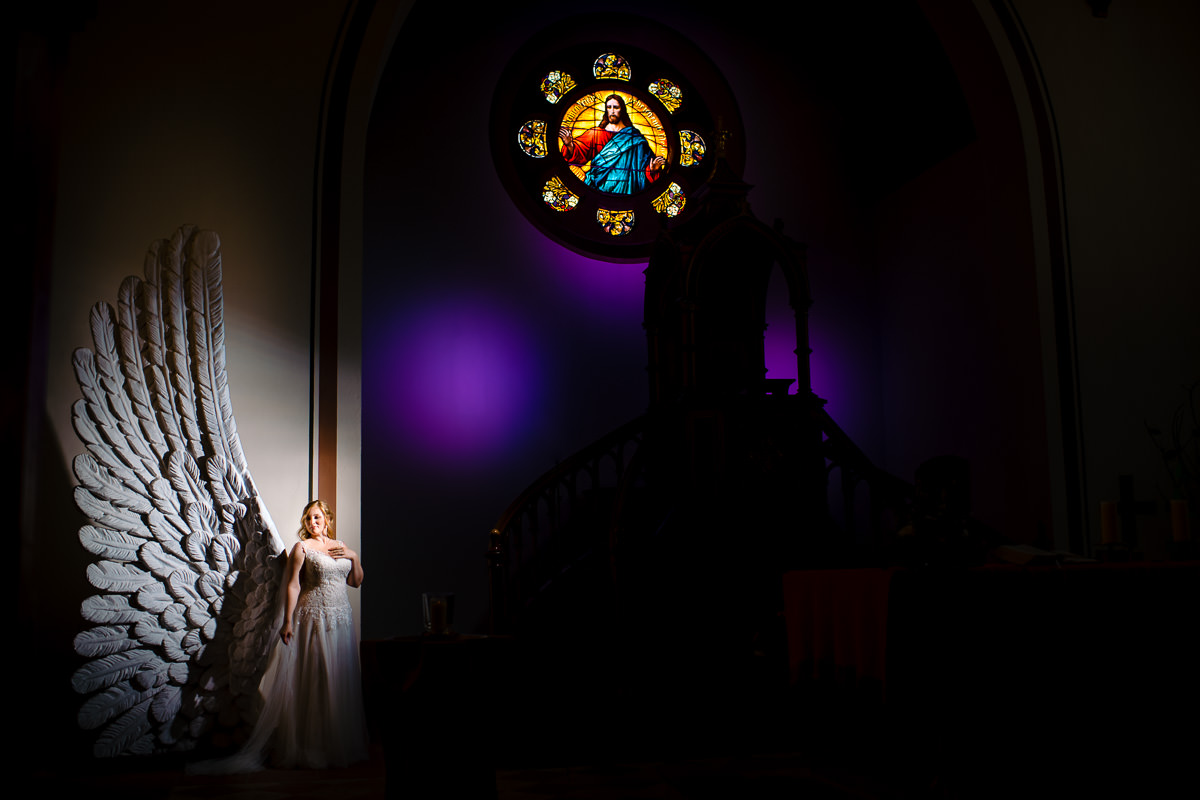 Hochzeit St. Georg Kirche in Wachenheim