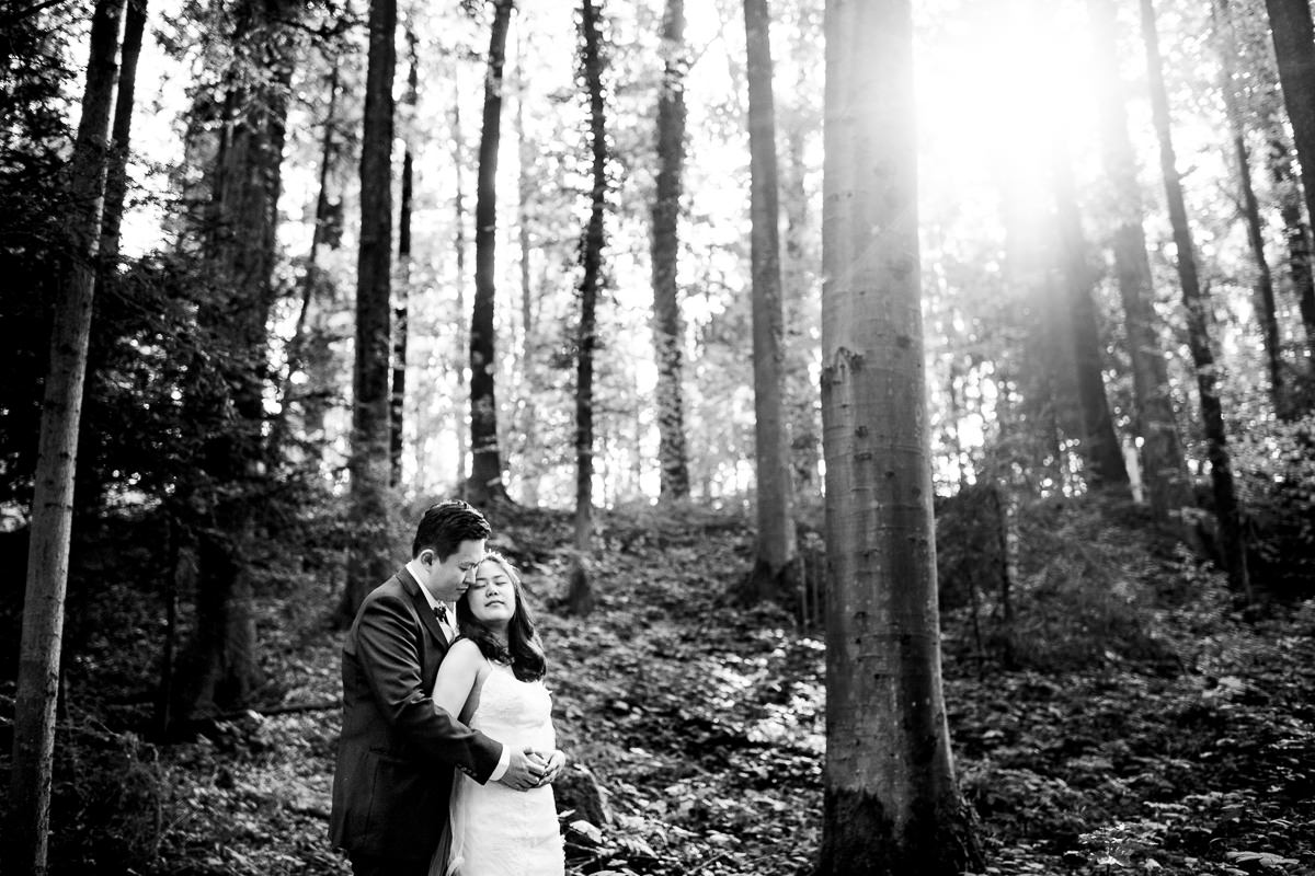 Hochzeitsportraits Chateau Gütsch