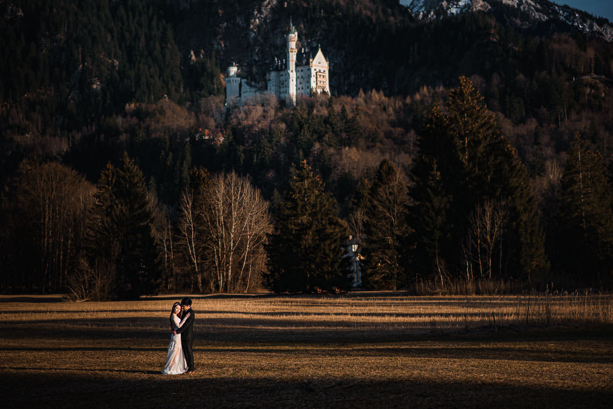 Hochzeitsfotos Neuschwanstein