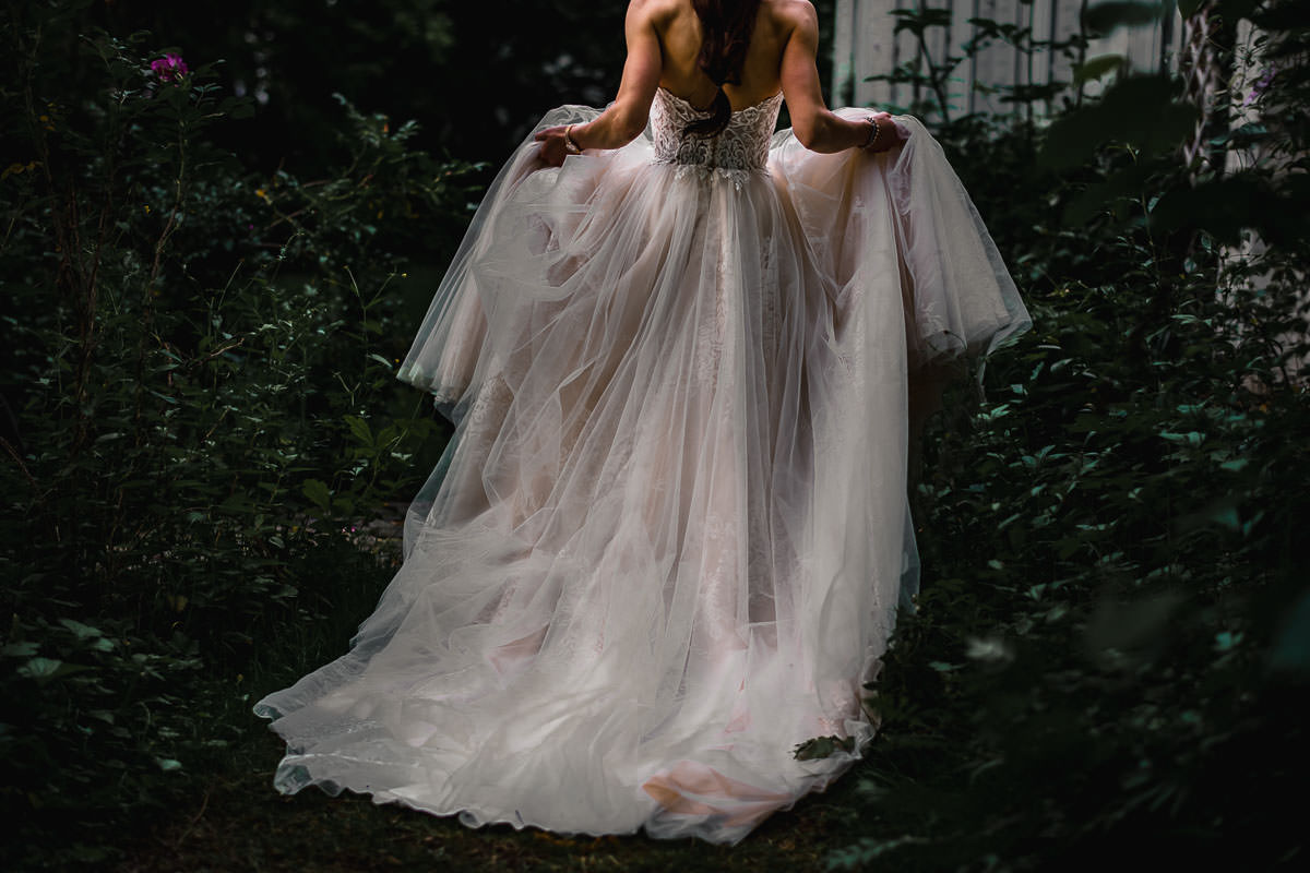 Hochzeitsfotos Details Kleid Schloss Romrod