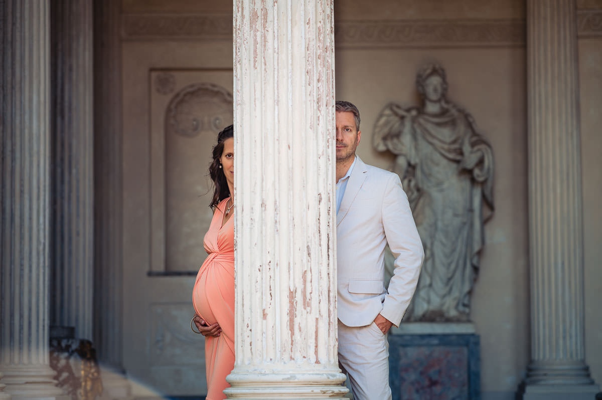 Babybauch Paarshooting