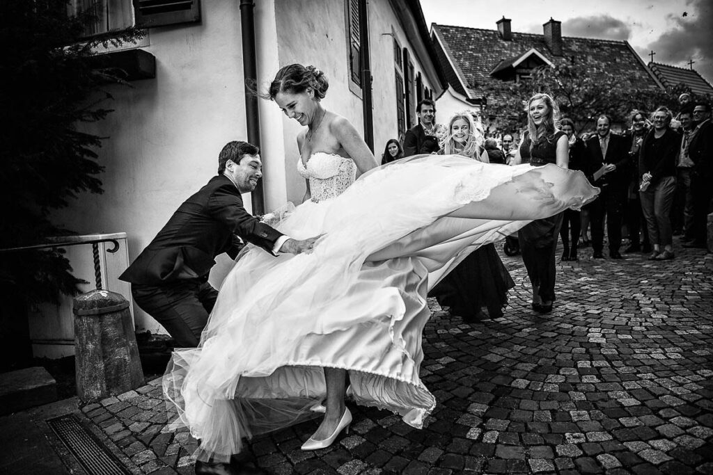 Hochzeitsfotograf Heidelberg fotografiert bei einer Hochzeitsreportage