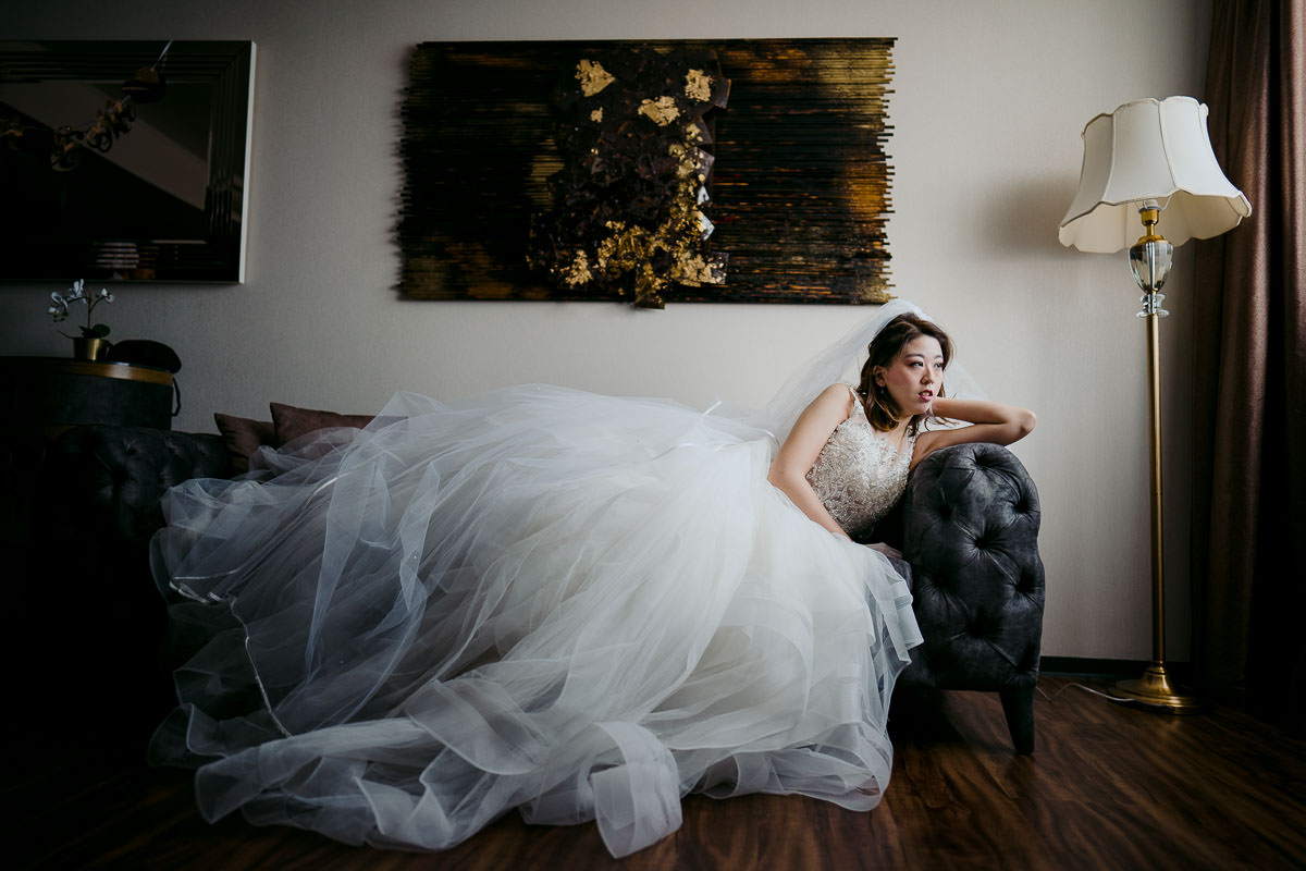 Brautbild Hochzeit Best Western Plaza Darmstadt