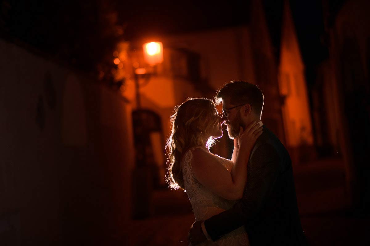 Hochzeit auf einem Weingut