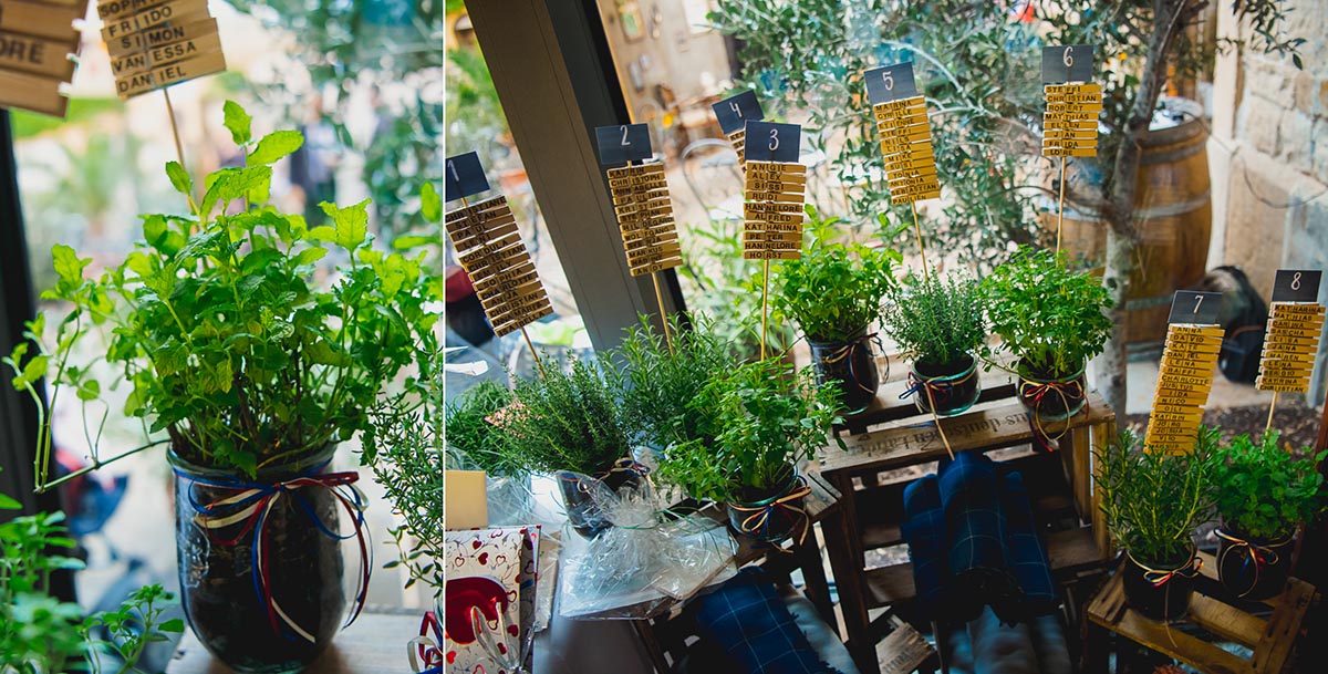 Hochzeitsdeko Altes Weingut am Maxbrunnen