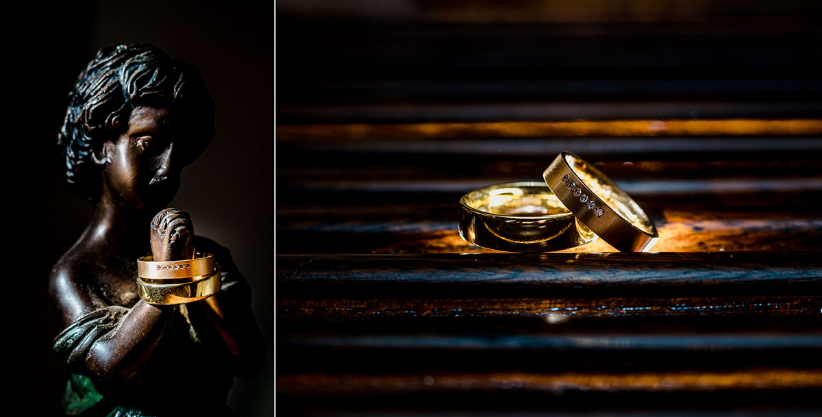 Ringbilder Villa Hammerschmiede Hochzeit