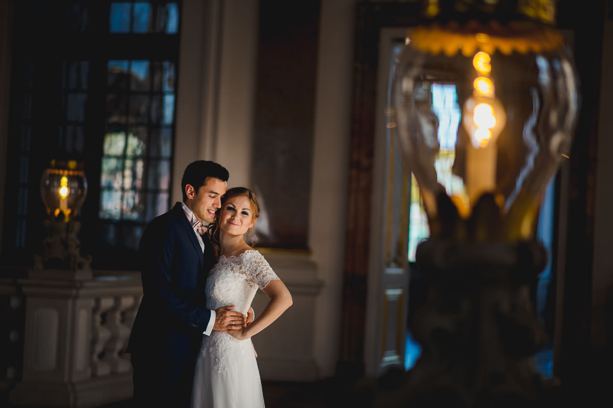 Hochzeitsfotos Schloss Bruchsal