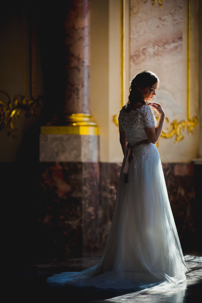 Hochzeitsfotos Schloss Bruchsal