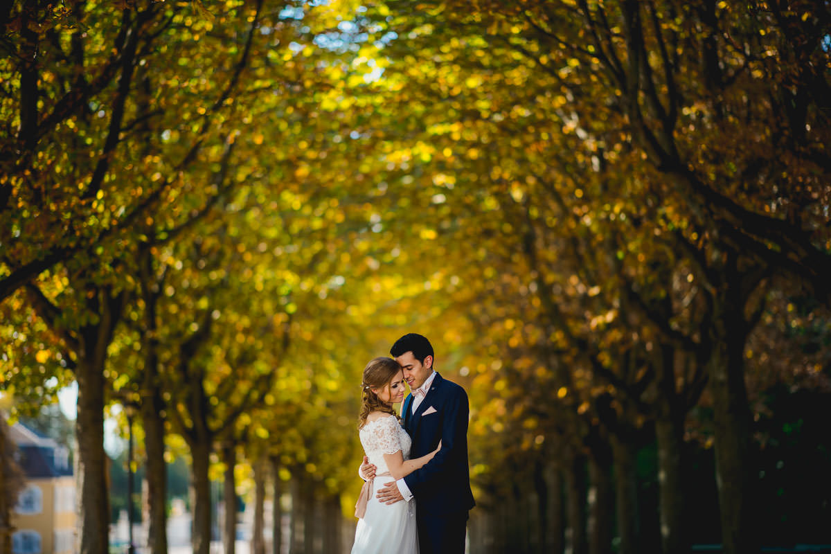 Hochzeitsfotos Schloss Bruchsal