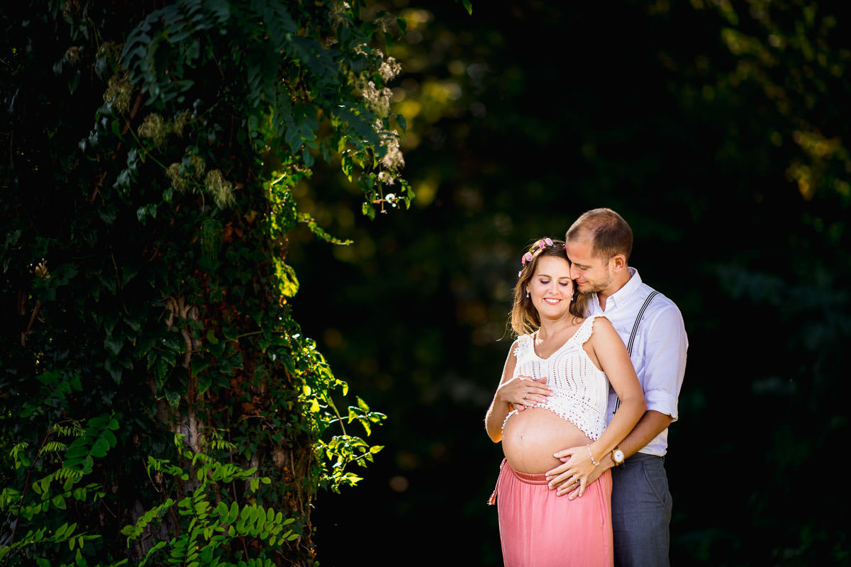 Schwangerschaftsfotografie mit Partner