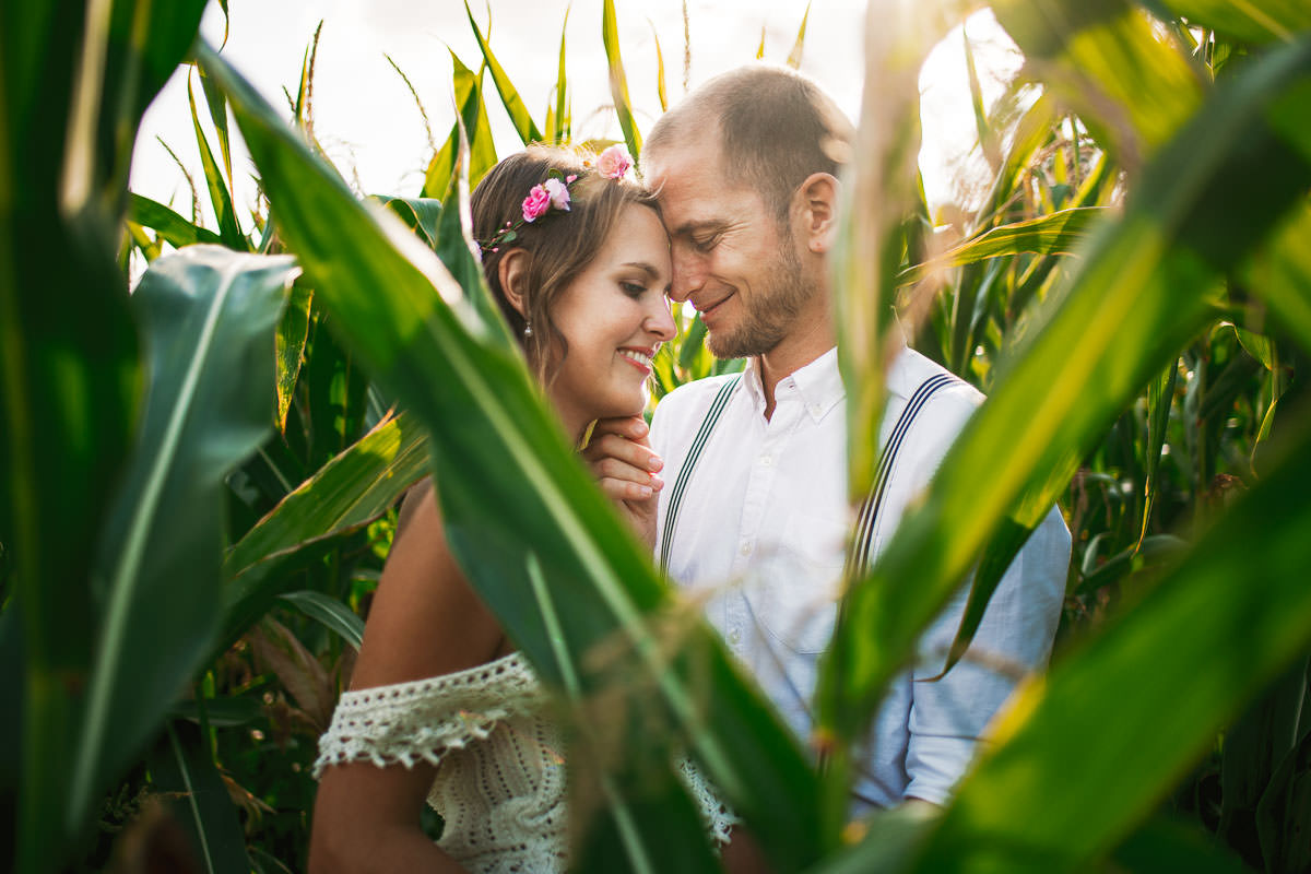 Babybauch Paarshooting