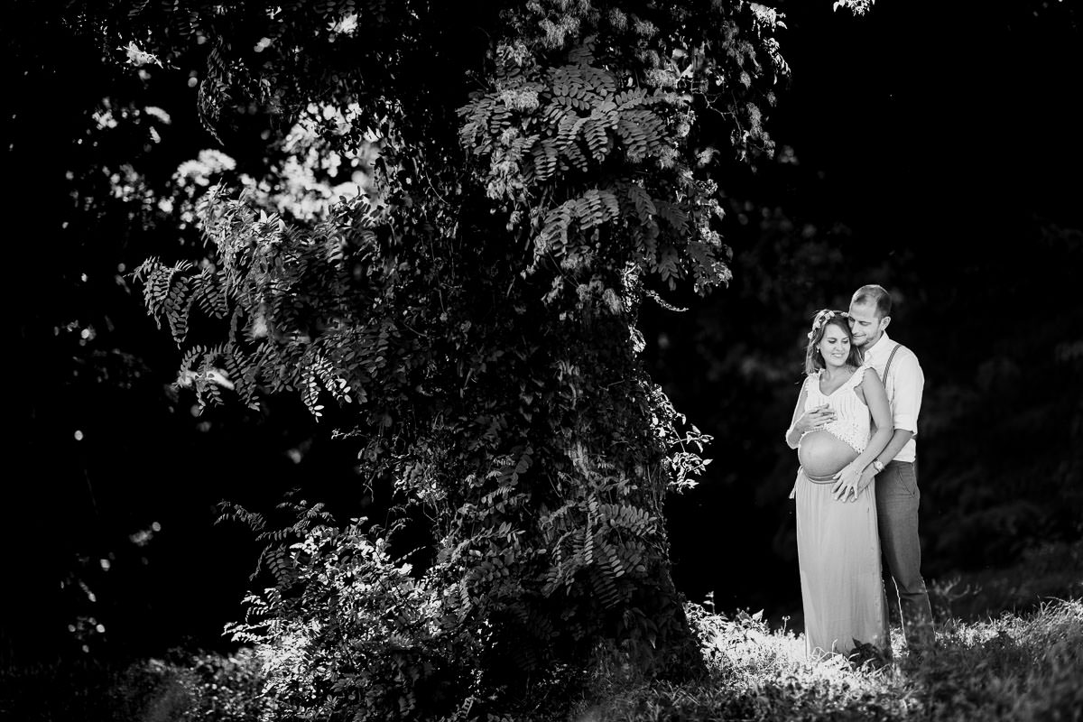 Schnwangerschaftsshooting Paar