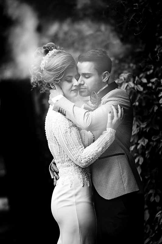 künstlerische Hochzeitsfotografie