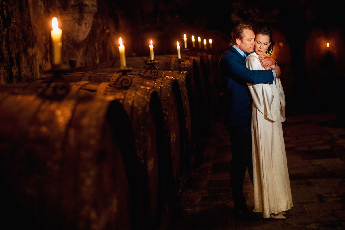 Kloster Eberbach Hochzeit im Weinkeller